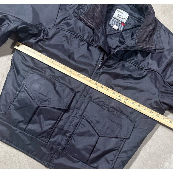 Vintage Sno Rider Made in USA Men's Size Medium Snowmobile Winter Jacket Coat - Picture 8 of 9